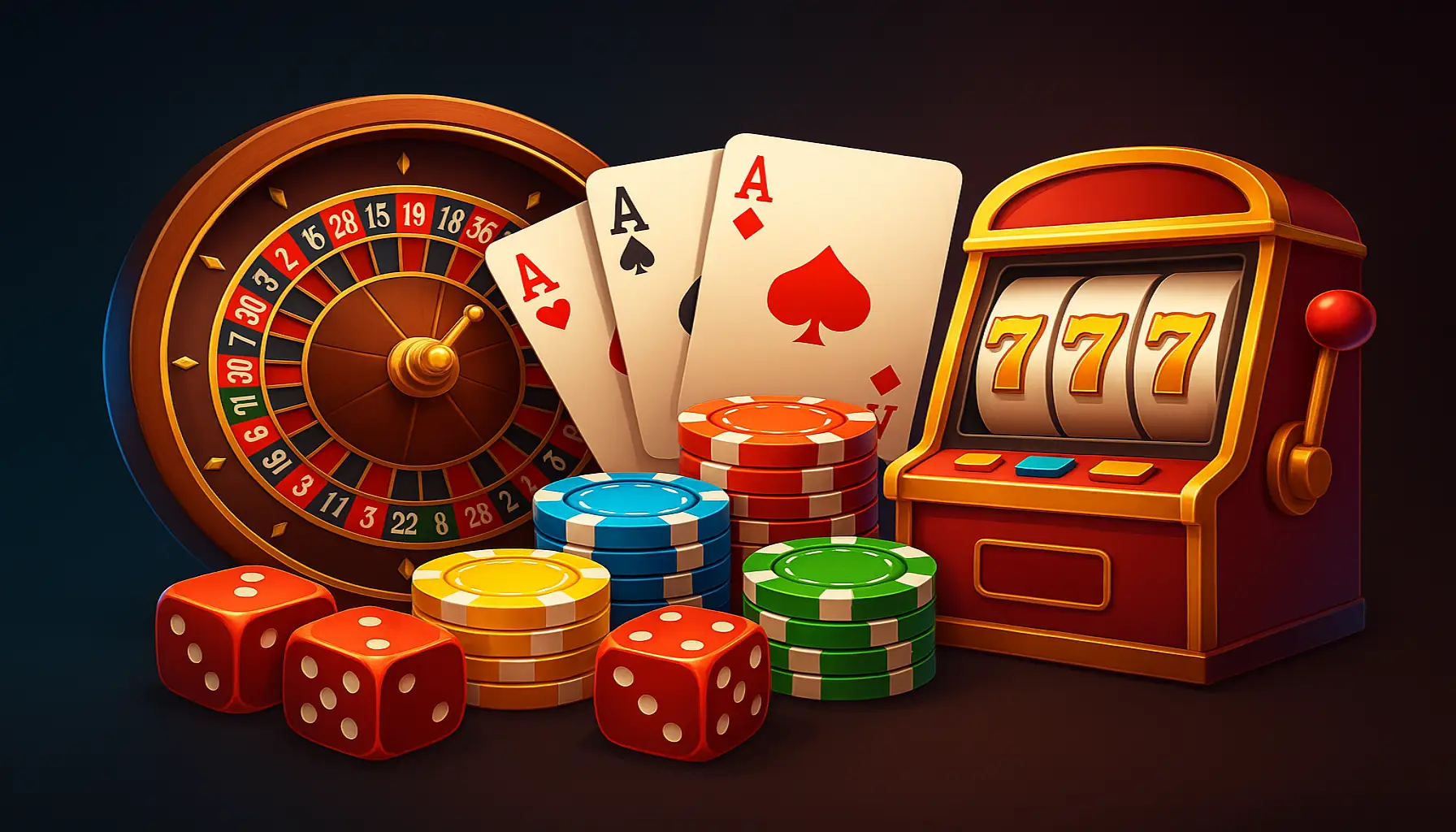 Jogos de cassino online WINH